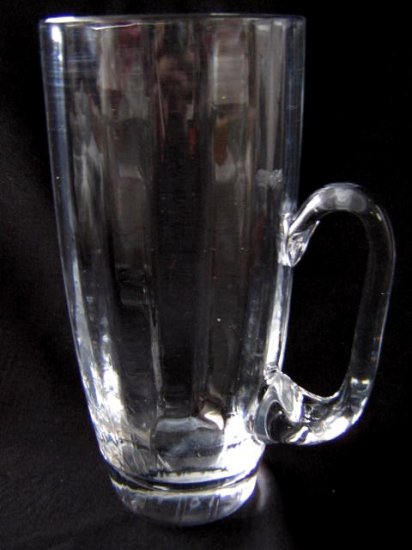CRYSTAL GLASS BEER MUG / MODEL 1
