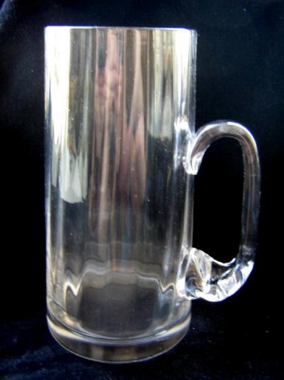 CRYSTAL GLASS BEER MUG / MODEL 2