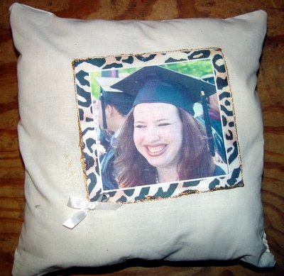 Personalized Photo 14" Pillow Graduation Gift Timeless