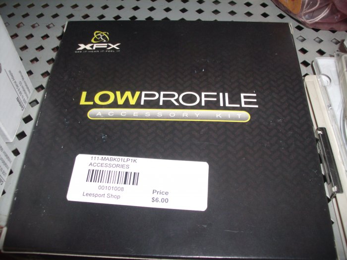 New XFX Low Profile Bracket Kit Model MA-BK01-LP1K