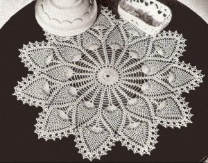crochet pattern lace doily on Etsy, a global handmade and vintage