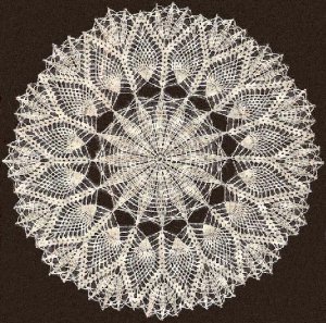 Large Oval Centerpiece Doily crochet PATTERN | eBay