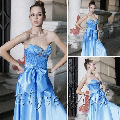 ELYSEMOD Trumpet/Mermaid Sweetheart Asymetrical Ruffles Quick Delivery/ Evening/ Fromal Dress