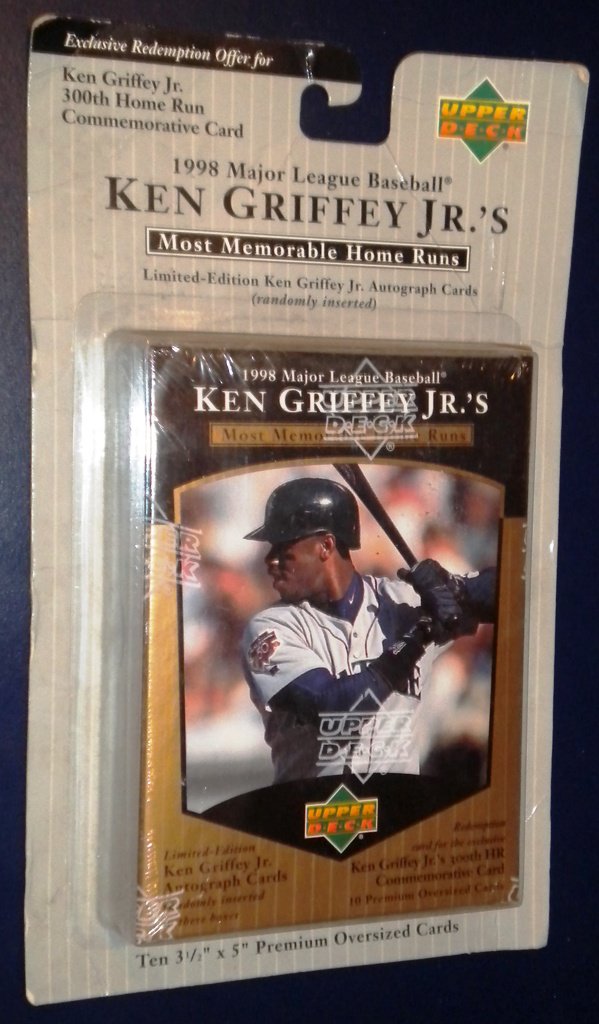 1998 Upper Deck Ken Griffey Jr Most Memorable Home Runs