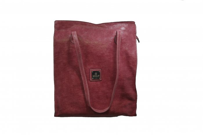 BLAQUE- Pink Leather Tote