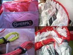 UP Sherpa 2 Tandem glider, USD 2650.00, free shipping inside U.S. and no sales tax outside Hawaii