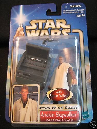 Star Wars AOTC -- MINT in Package -- Anakin Skywalker Outland Peasant Disguise