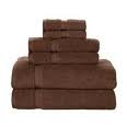 Towel Sets Entire Family Brown