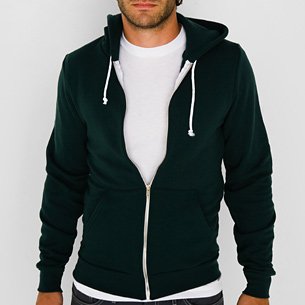 American Apparel F497 Extra Large Black
