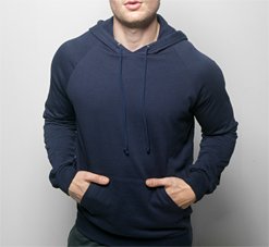 American Apparel 5495 Large Navy