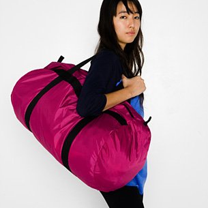 American Apparel B563 Berry/Black