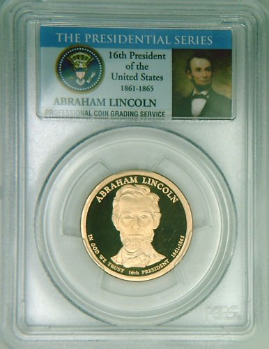 2010S PCGS PR69DCAM proof ABE LINCOLN dollar Limited Ed