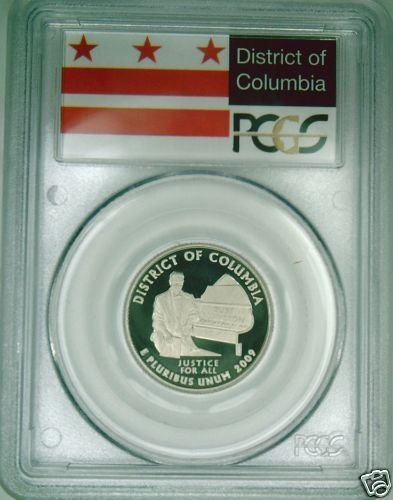 2009-S Washington DC quarter PCGS PR69DCAM proof FLAG