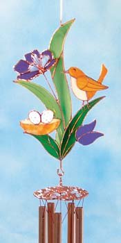 Bird and Nest Windchime