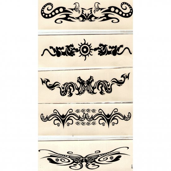 5.25" Armband Tattoo