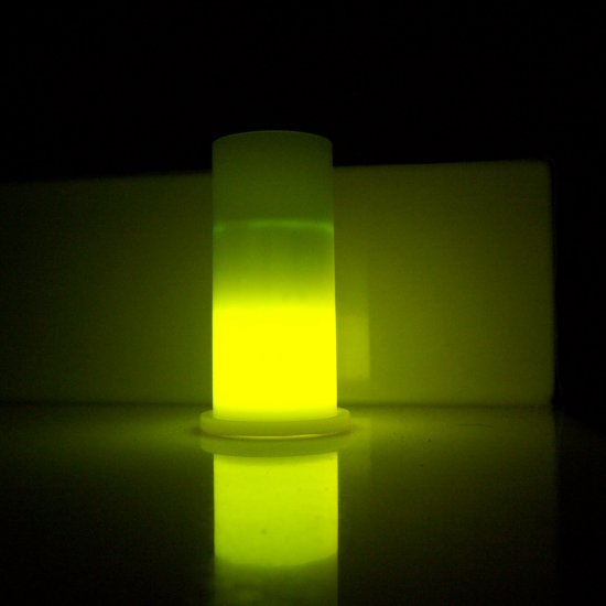 CLEARANCE!!! 1.5 oz. Yellow Glowing Shot Glass