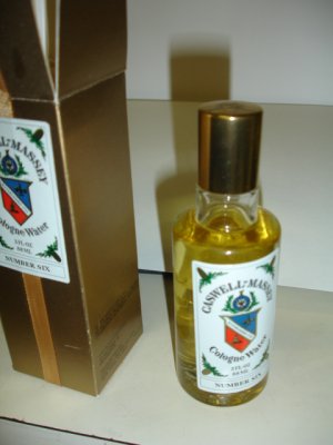 Caswell-Massey Number SIX Cologne Water 3 oz vintage NOS in box