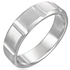 Stainless Steel Ring - Size 9