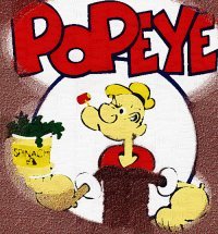 8x10 Popeye
