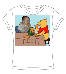 Customized Character t-shirt featuring your child & favorite character