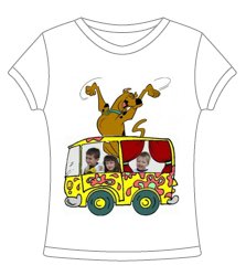 Customized Character t-shirt featuring your child & favorite character