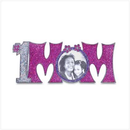 #1 Mom Photo Frame