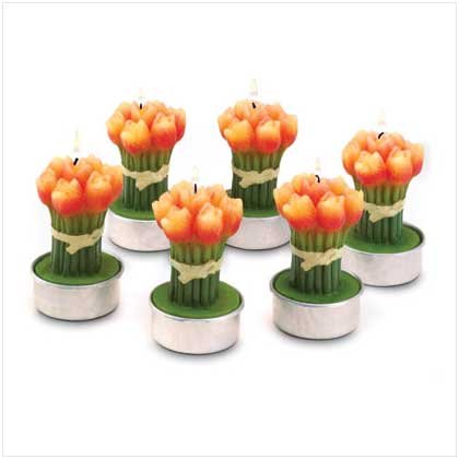 Tulip Bouquet Candles