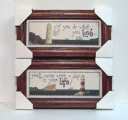 Wall Decor - Laminart -" IF YOU DO WHAT YOU LOVE....." - home decor