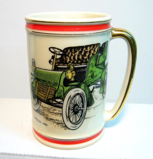 Very Nice Hyalyn 1904 Cadillac Mug - collectible
