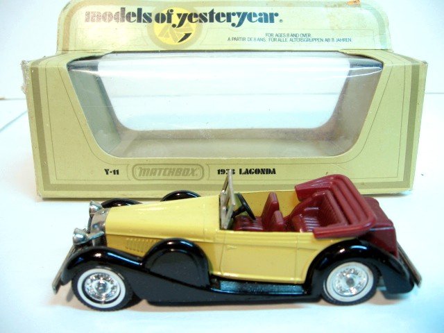 1938 Lagonda - Matchbox Models of Yesteryear - MINT