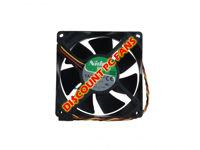 Dell Dimension 2400 PC Computer Fan Temperature Sensing Case Cooling Fan