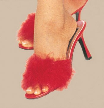 Maribou Slippers Various Colors Sizes 5-12