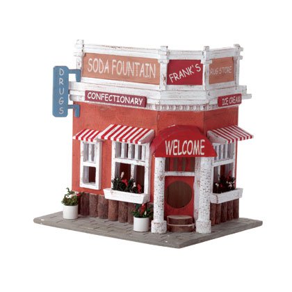 35145 Soda Fountain Birdhouse