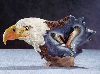 31432 Alabastrite Hunting Eagle Spirit