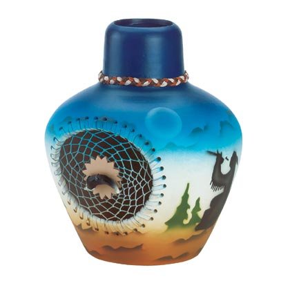 35149 Eagle Faux Windcatcher Vase