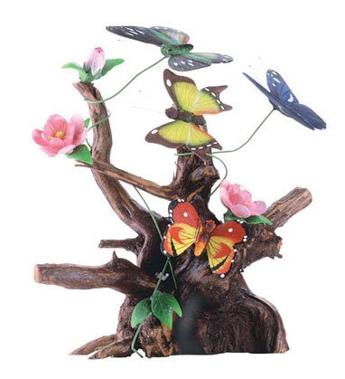30719 Wood-Carved Butterflies