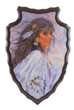 28398 Arrowhead Shaped Wall Clock