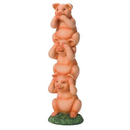35636 Innocent Pig Totem Pole