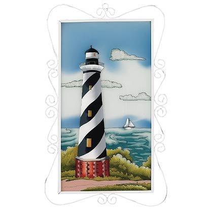 35282 Serene Lighthouse Plaque