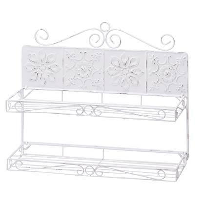 35663 Snowflake Tile Wall Shelves