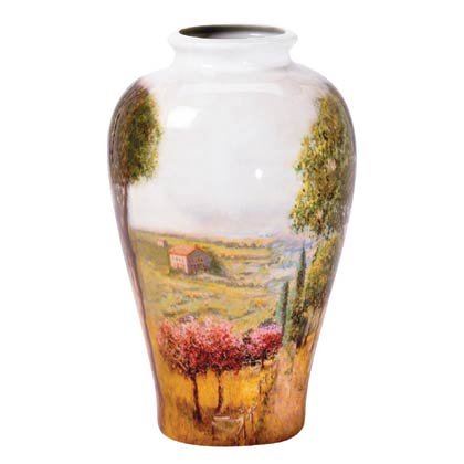 35680 Tuscan Painted Vase