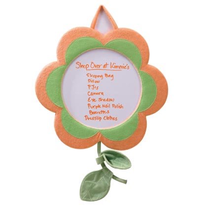 35735 Plush Flower Dry Erase Board