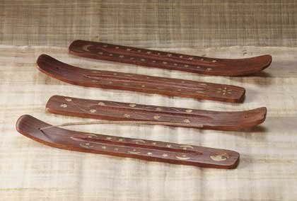 25806 1 DZ Assorted Wood Incense Burners (Retail - 1.99ea.)