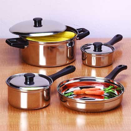 28518 7-Piece Stainless Steel Pot Set