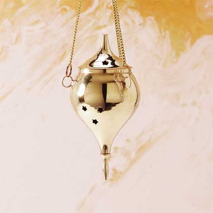 29362 Brass Hanging Cone Burner