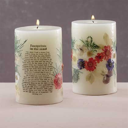 29549 Scented Candle - Footprints