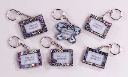 31321 1 DZ Friends Forever Frame Keychains (Retail - 2.99ea.)