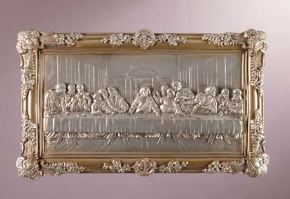 31738 The Last Supper Wall Plaque