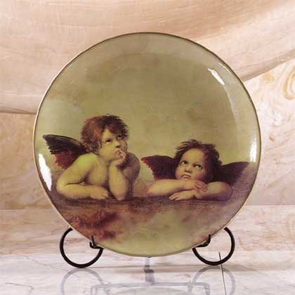 31787 Angels Patchwork Plate