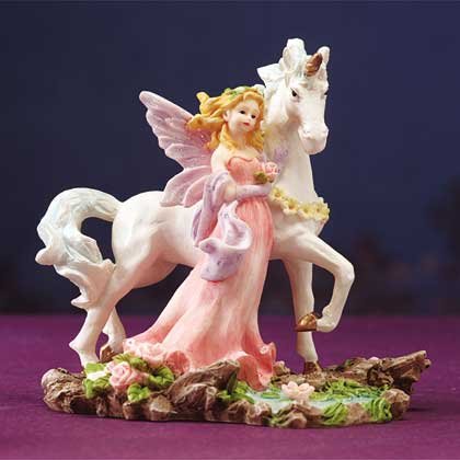 32283 Fairy with Unicorn